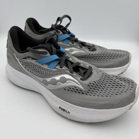Saucony Ride 15 Shoes Mens 9 Alloy Topaz Road Running Trainer Support main image 8